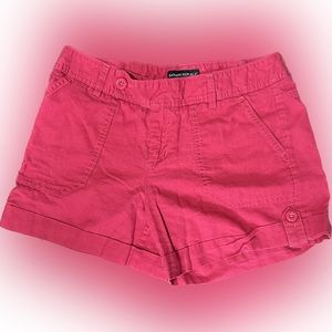Banana Republic size 8 pink linen shorts